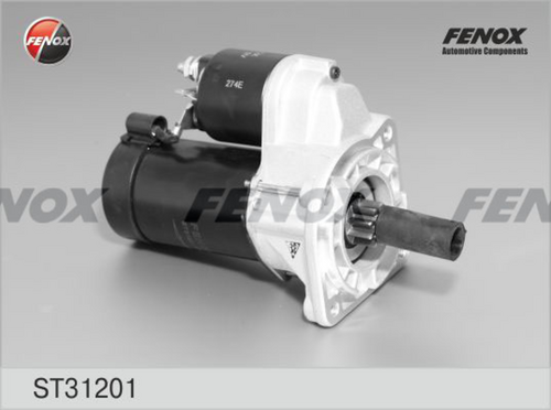 FENOX ST31201 Стартер! 12V 0.95KW 9T восстановленный Audi 80/100 1.8i 82-89