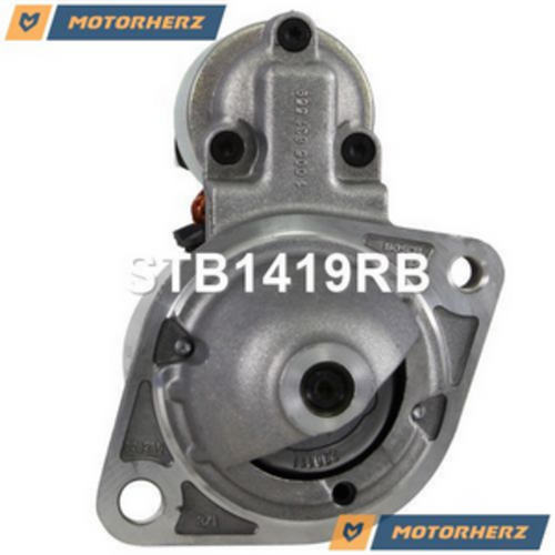 MOTORHERZ STB1419RB Стартер 12v 1.7kw 9z CR F76 BMW 116i 1.6 E81 E87 2007-2011 1597ccm N43B16A Start/Stop, 1