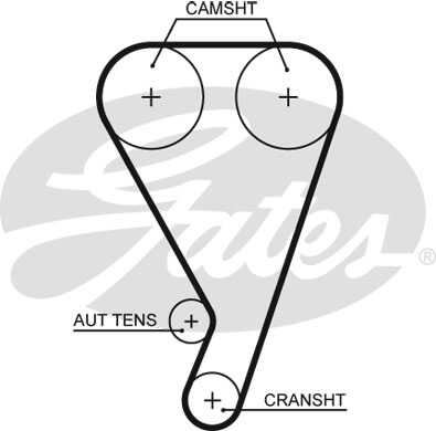 GATES T923 Ремень ГРМ! Toyota Mark II/Crown 2.5 1JZ-GE 90-02