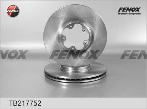 FENOX TB217752 Диск торм. пер. Ford Transit 00>