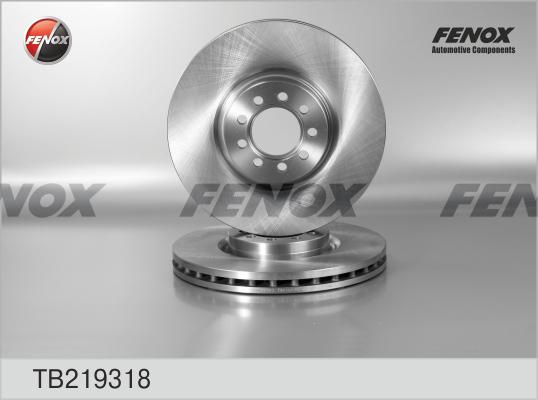 FENOX TB219318 Диск торм. пер.! Iveco Daily III 35С12-18/40С12-18/50С14-18/65С15-18 3.0D 06>