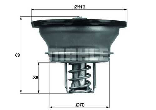 MAHLEKNECHT THD 3 82 Термостат, охлаждающая жидкость