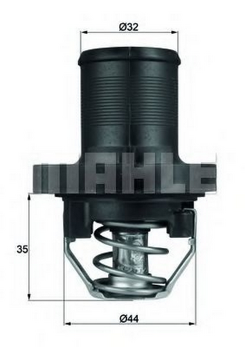 MAHLEKNECHT TI4789 Термостат! Peugeot 307/C3/C4/C8/806/807, Citroen Xsara 1.1-2.2i 96>