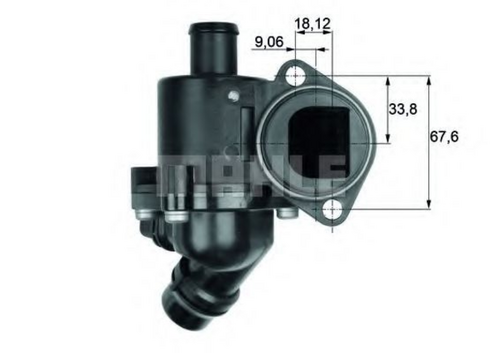 MAHLEKNECHT TM3100 Термостат! Audi A4/A6, VW Passat 1.8T/2.0 00>