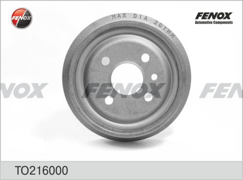 FENOX TO216000 Тормозной барабан