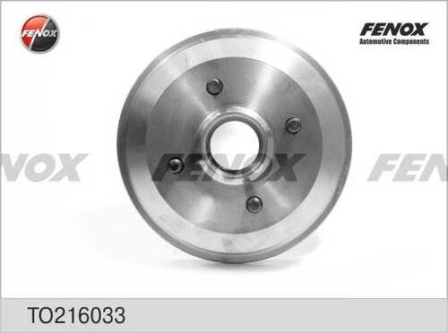 FENOX TO216033 Барабан тормозной задний! Ford Escort/Fiesta/Puma 95-02, Mazda 121 1.3 96-00