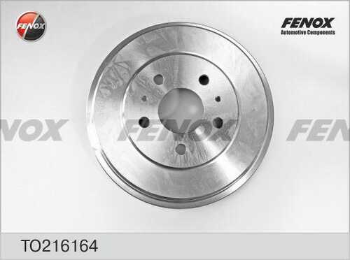 FENOX TO216164 Тормозной барабан