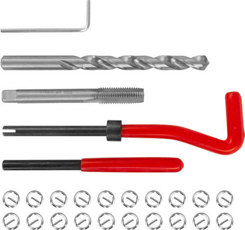 THORVIK TRIS8125 Набор для восстановления резьбы M8x1.25, 25 предметов