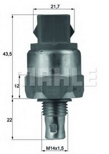 MAHLEKNECHT TSW 46 Датчик включения вентилятора! Audi A6 2.3 94-95