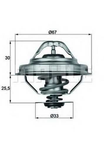 MAHLEKNECHT TX 28 92D Термостат! с прокладкой BMW E36 1.6/2.5i M42/M52 87-00