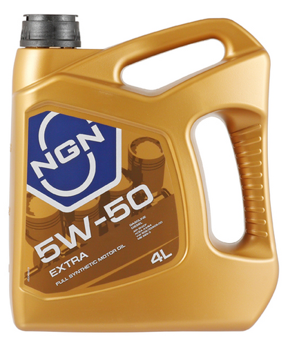 NGN V172085303 SAE 5W-50 SN/CF EXTRA 4л (синтет. мотор. масло)