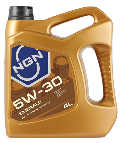 NGN V172085323 SAE 5W-30 SM/CF EMERALD 4л (синтет. мотор. масло)