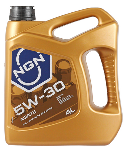 NGN V172085324 SAE 5W-30 SM/CF AGATE 4л (синтет. мотор. масло)