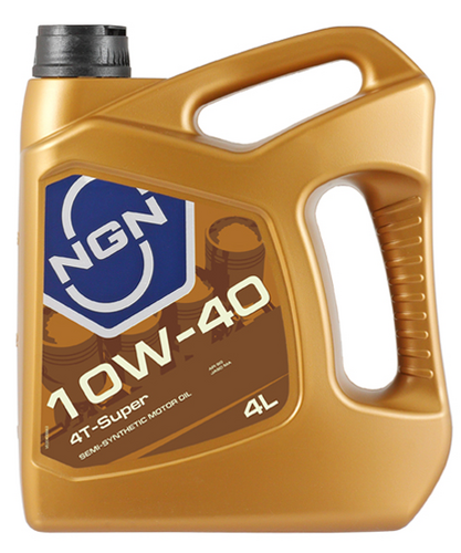NGN V172085329 10W-40 4T-SUPER SL 4л (полусинт. мотор. масло)