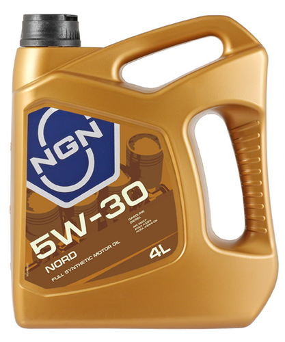 NGN V172085337 Масло моторное синтетическое 5W-30 NORD SM/CF, A3/B4 4л