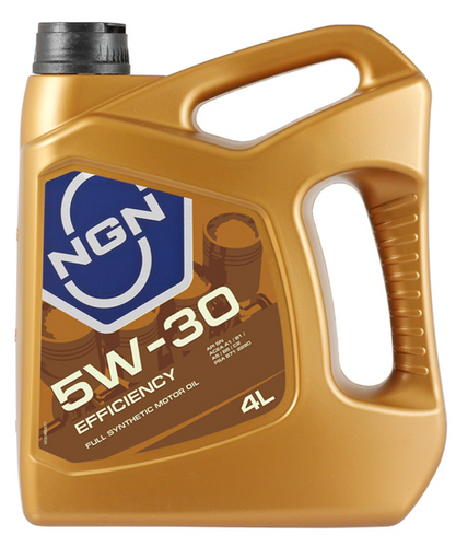 NGN V172085348 5W-30 EFFICIENCY SN 4л (синт. мотор. масло)