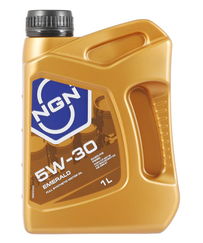 NGN V172085626 SAE 5W-30 SM/CF EMERALD 1л (синтет. мотор. масло)