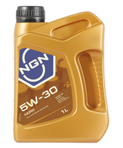 NGN V172085638 SAE 5W-30 SM/CF NORD 1л (синт. мотор. масло)