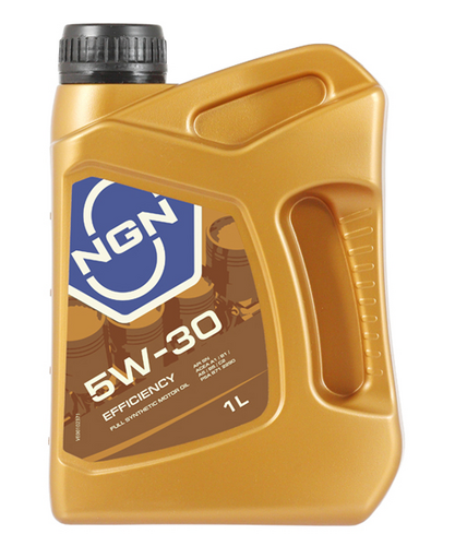 NGN V172085649 5W-30 EFFICIENCY SN 1л (синт. мотор. масло)
