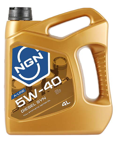 NGN V272085330 A-Line 5W-40 4л (синт. мотор. масло)