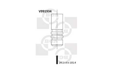 BGA V991934 Выпускной клапан