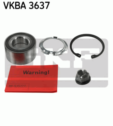 SKF VKBA3637 30/84=R155.75=F701977 комплект подшипника ступицы пер. Renault Megane 1.4-2.0/1.5DCi 02>;Комплект подшипника ступицы колеса