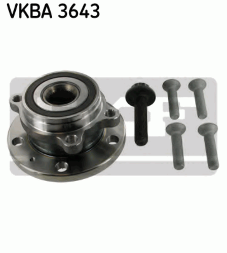 SKF VKBA 3643 Комплект подшипника ступицы колеса