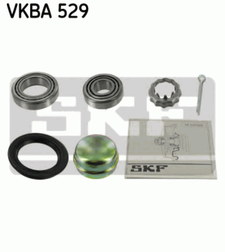 SKF VKBA529 Комплект подшипника ступицы задней! VW Golf/Passat/Vento/Polo <99
