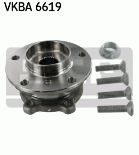 SKF VKBA6619 Комплект подшипника ступицы колеса