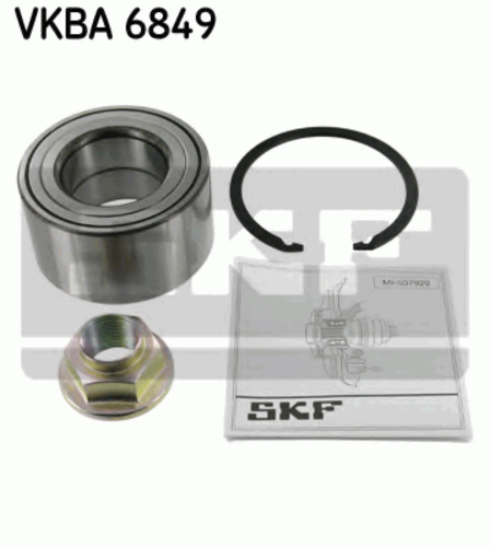 SKF VKBA 6849 Комплект подшипника ступицы пер. Mazda CX-7/6 2.0DI 05-07