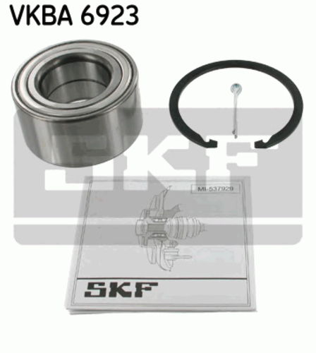 SKF VKBA6923 Комплект подшипника ступицы пер. KIA Ceed, Hyundai i30 06>;Комплект подшипника ступицы колеса