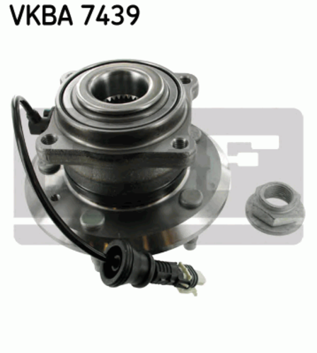 SKF VKBA7439 Комплект подшипника ступицы зад. Chevrolet Captiva 2.0D/3.2 06>