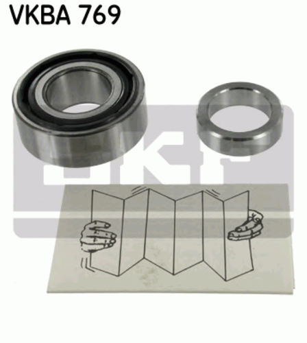 SKF VKBA769 Комплект подшипника ступицы зад. Ford