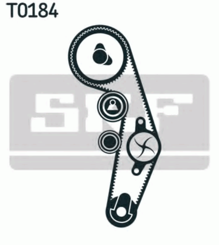 SKF VKMA01250 Рем. комплект ГРМ! VW Golf/Passat/Polo/Sharan/T5 1.4TDi/1.9TDi 00>