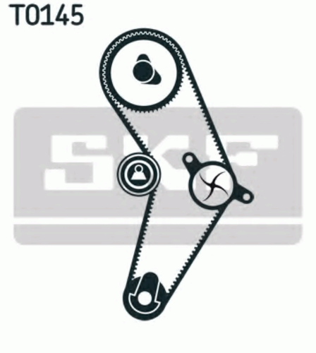 SKF VKMA02206 Комплект ремня ГРМ