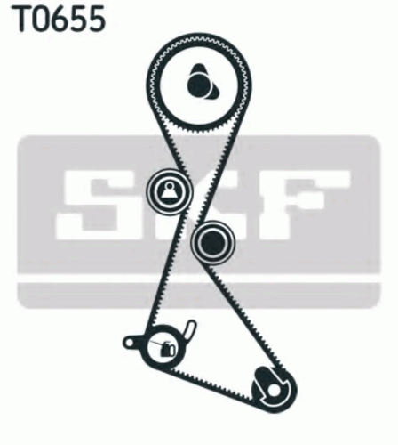 SKF VKMA06123 Рем. комплект ГРМ! Renault Espace/Laguna/Megane 2.0 F3R 96>