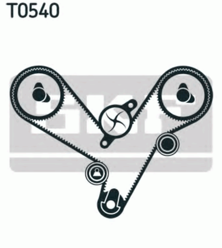 SKF VKMA 95613 Рем. комплект ГРМ! Mitsubishi Pajero Sport/Montero/Challenger 3.0 DOHC 98-02/Sigma 3.0 96-97