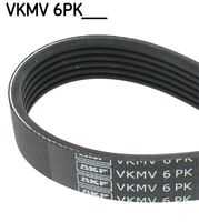 SKF VKMV 6PK1257 Ремень поликлиновый! Hyundai Accent/Elantra/Tucson IV 10>, KIA Ceed/Rio 1.4-1.6 12>