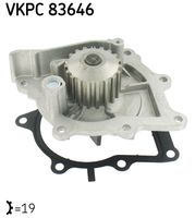 SKF VKPC 83646 Помпа! Citroen C5/C6/C8, Peugeot 407/607/807 2.2HDi 06>