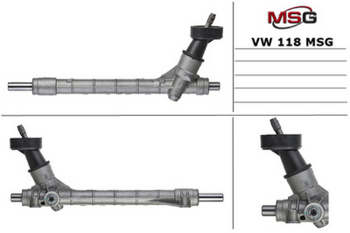 MSG VW118 Рулевая рейка без ГУР VW POLO (6R) 2011-2018