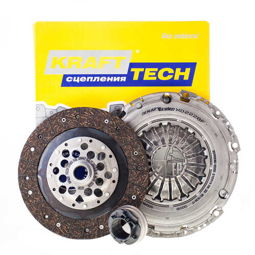 KRAFTTECH W04228H Комплект сцепления! Audi A4/A6, VW Passat 1.9TDi 95>