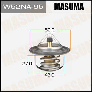 MASUMA W52NA95 Термостат! 95° с пр. Nissan Juke 1.6 10>/Qashqai/X-Trail 2.0 01>, Renault Fluence/Megane