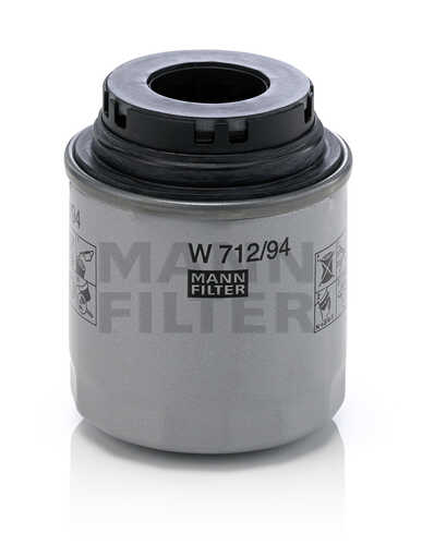 MANNFILTER W 712/94 Фильтр масляный Audi A3, Seat biza/Leon, Skoda, VW EOS/Golf/Passat 1.4TSI 07>;Масляный фильтр