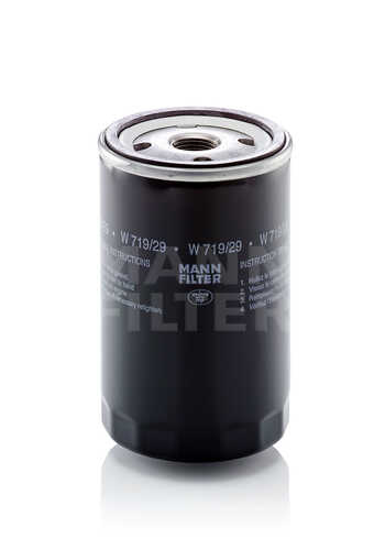 MANNFILTER W719/29 Фильтр масляный Alfa Romeo 155/164, Chrysler Cherokee/Voyager 2.5TD 92>