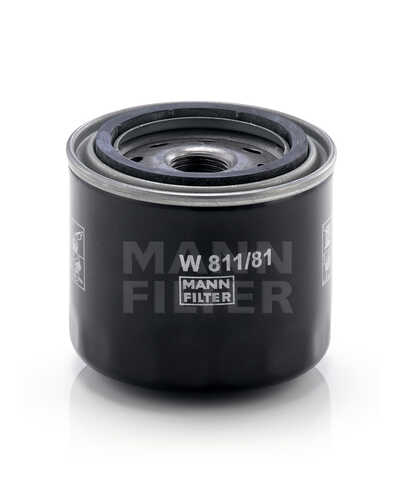 MANNFILTER W81181 Фильтр масляный! Nissan Micra 1.0-1.2 82-92