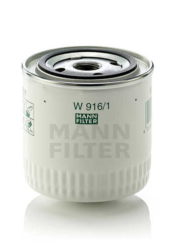 MANNFILTER W 916/1 Фильтр масляный Fiat Tempra/Tipo 1.7/1.8 92-100;Масляный фильтр