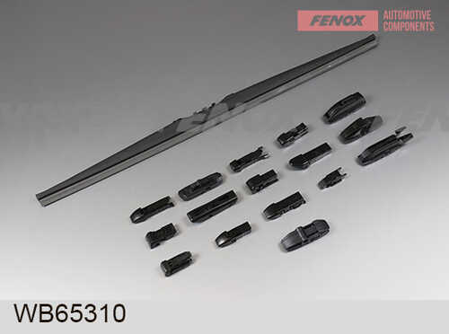 FENOX WB65310 щетка зимняя! 650mm 15 адаптеров универсальная