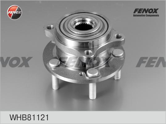 FENOX WHB81121 Комплект подшипника ступицы передней! со ступицейhyundai iX55 4WD 08>/Santa Fe 2.2/2.7CRDi 06>