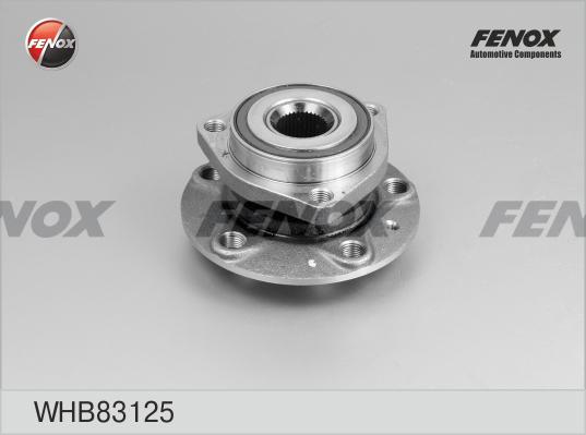 FENOX WHB83125 Комплект подшипника ступицы передней! 3 doors Audi A3, Scoda Octavia, VW Golf 5 05>