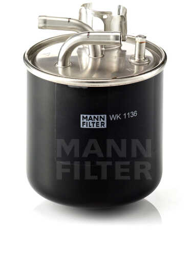 MANNFILTER WK1136 Фильтр топливный! Audi A8 3.0/4.0TDi 03>